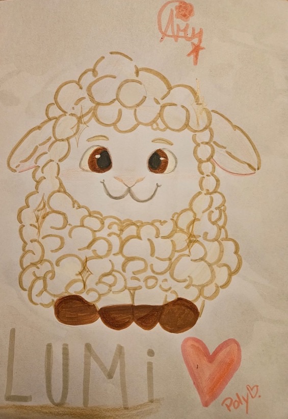 Lumi, drawn by Amy and Poly from Santiago